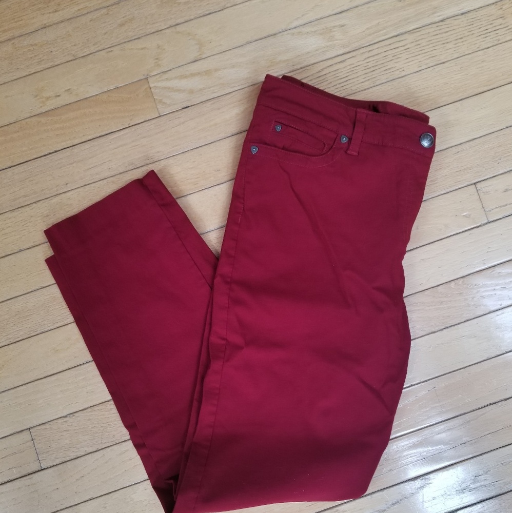 Red pants